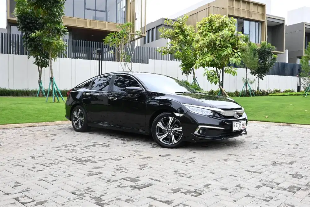 Honda Civic Turbo Sedan ES 1.5 CVT 2019 Black