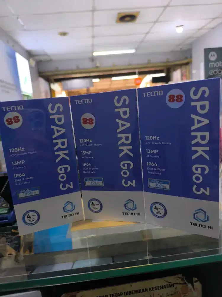 Ready stock model terbaru dari tecno spark Go3