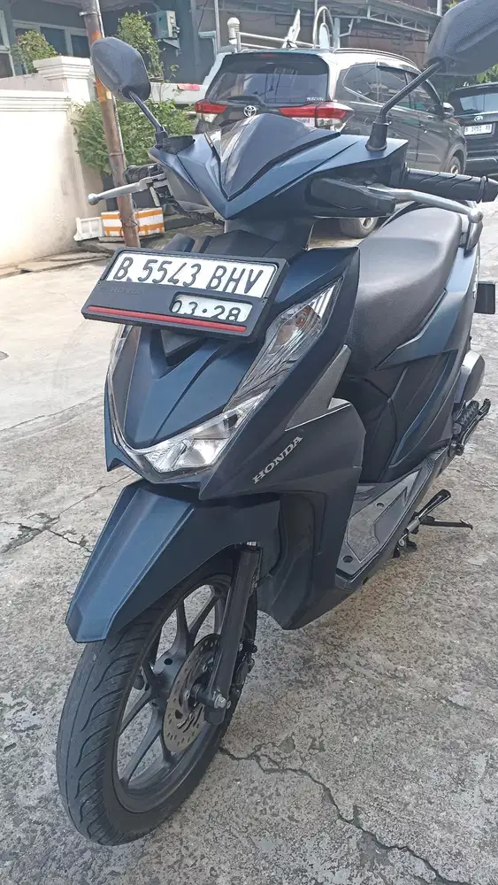 Honda beat deluxe CBS ISS tahun 2023 (pajak baru 3-2027)
