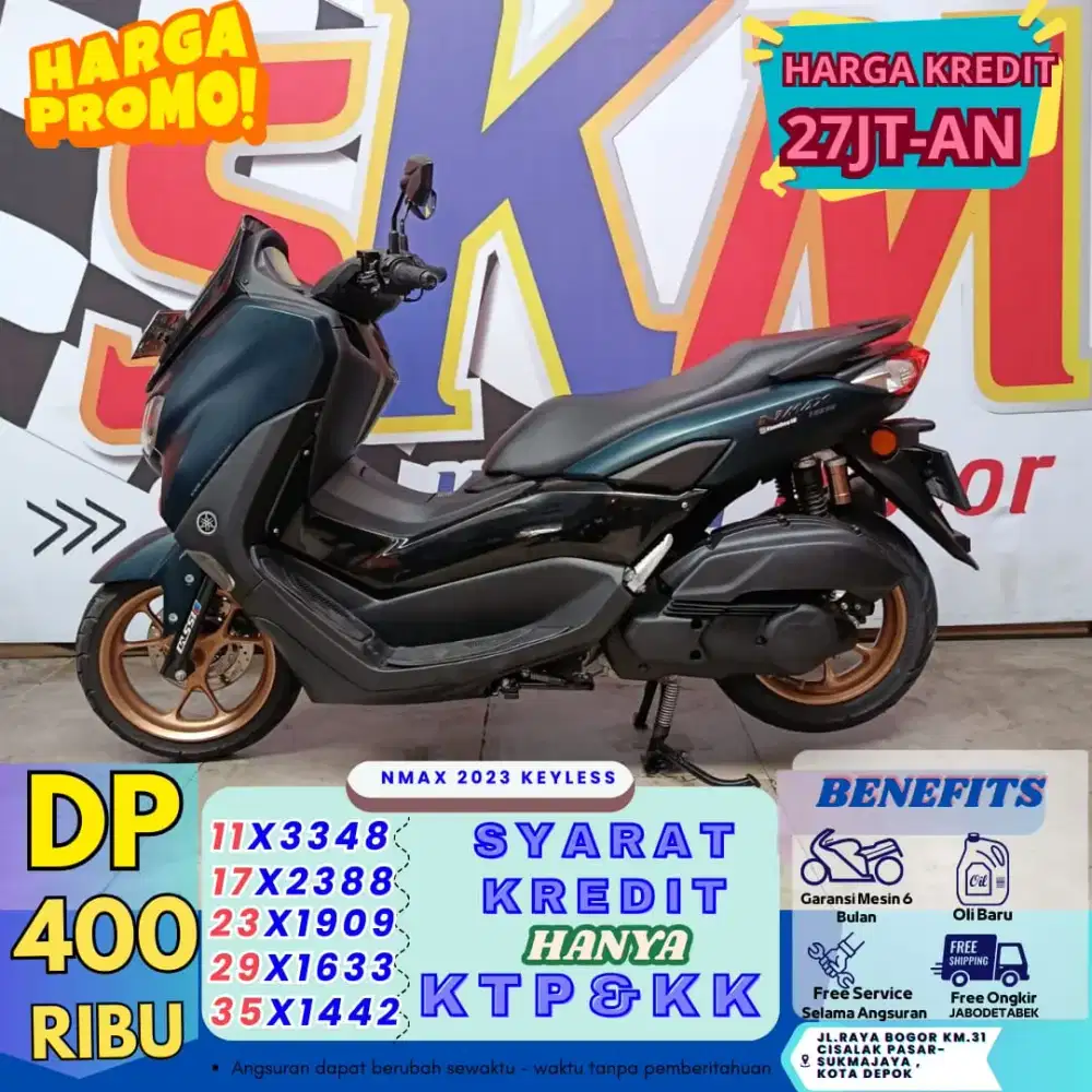 PROMO DAHSYAT NMAX 2023 DP 600 Proses KILAT 1 hari