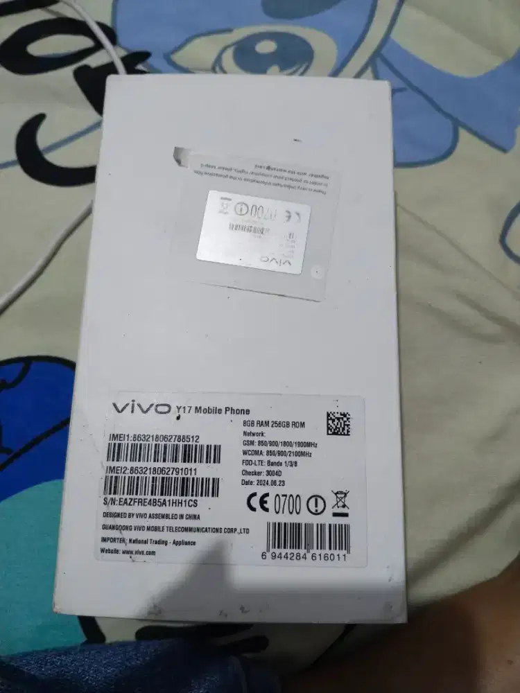 Vivo Y17 Pink Ram 8