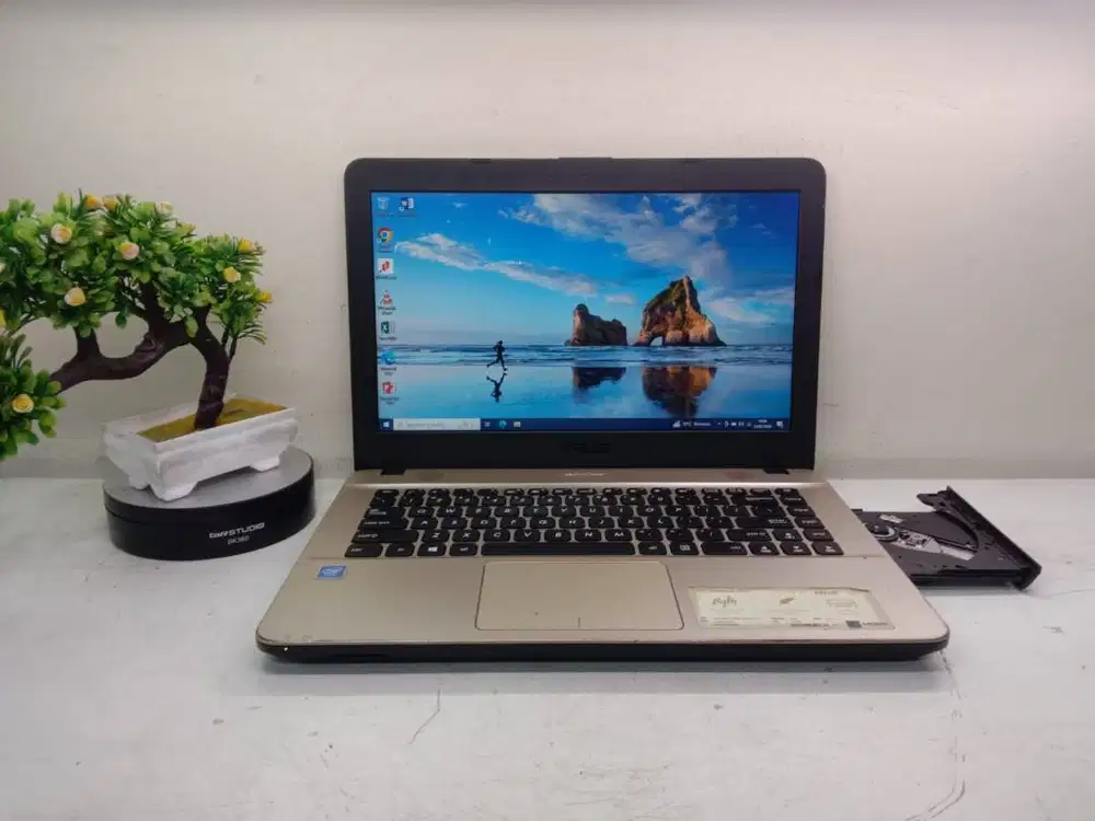 Jual Murah, Asus X441MA Celeron N4000/4gb/Hdd 1TB/14inci