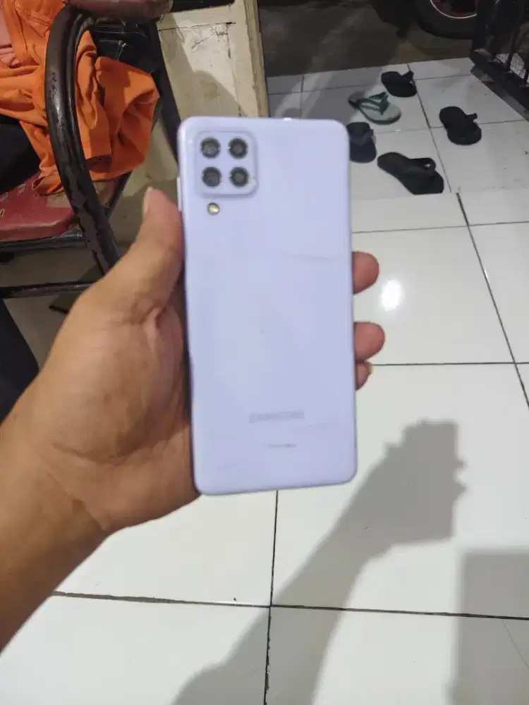 Samsung A22 4G 6/128 hp casan ada minus