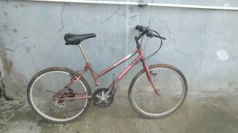 Di jual sepeda gunung jadul uk 24apa adanya