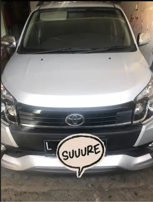 RUSH 2016 PMK 2017 TRD SPORTIVO AT TANGAN 1 DR BARU LOW KM SBY