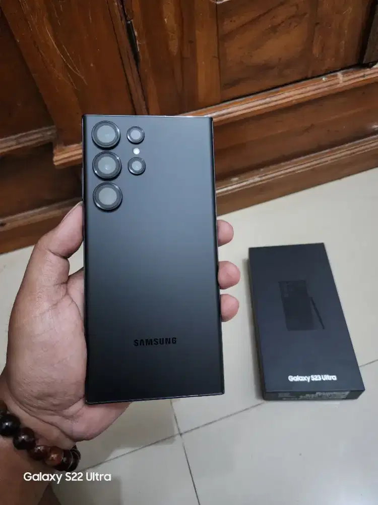 Samsung s23 ultra 5g ram 12/256 fulset original sein