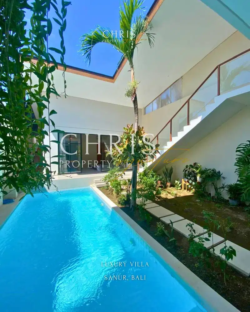Luxury Villa for Sale in Sanur – 3 Bedrooms, Private Pool, Freehold