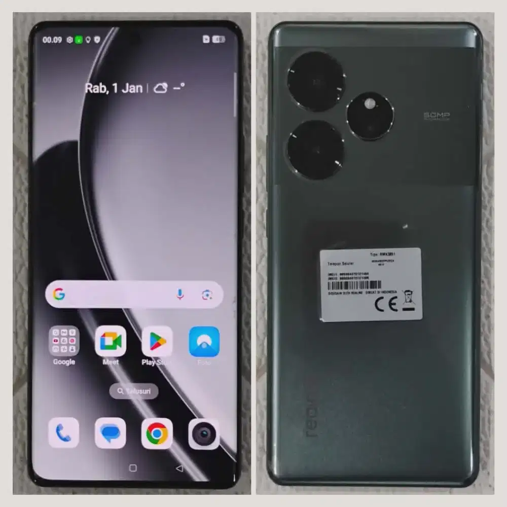 REALME GT6  aka GT 6 5G RAM 12/256 FULLSET SUPER MULUS NO MINUS
