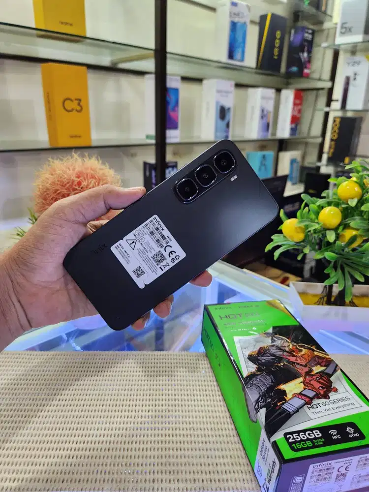 Infinix Hot 60i Ram 8+8Gb/ 256Gb Fullset Mulus Original 100% Bergarans