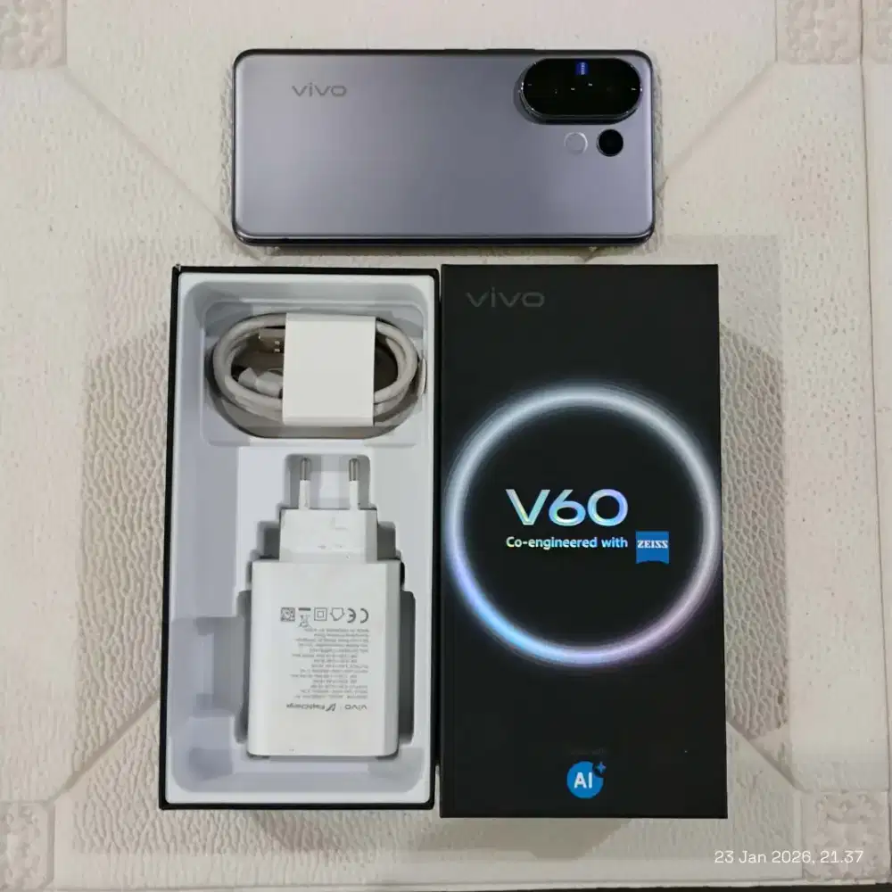 VIVO V60 5G RAM 8/256 FULLSET MULUS NO MINUS