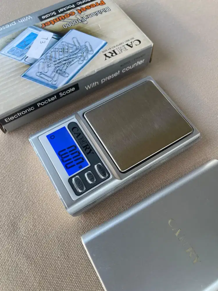 Timbangan emas digital baru merk CAMRY original
