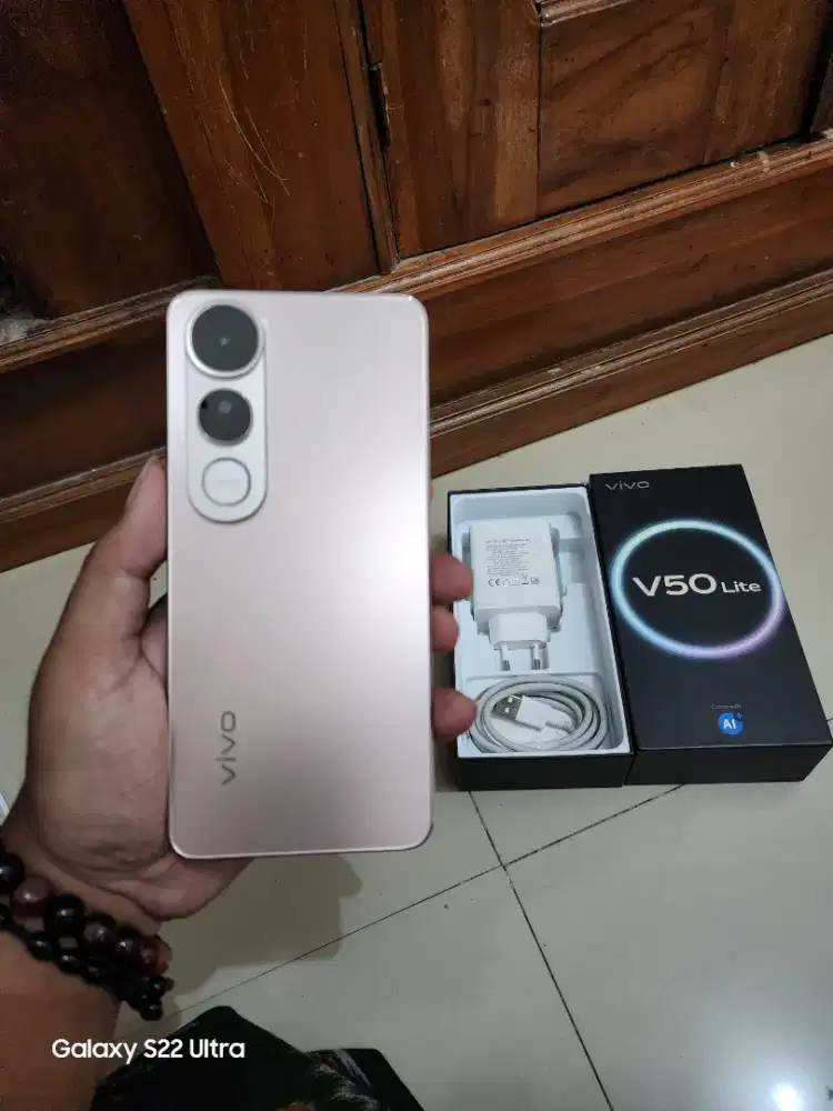 Vivo v50 lite ram 8/256 fulset original