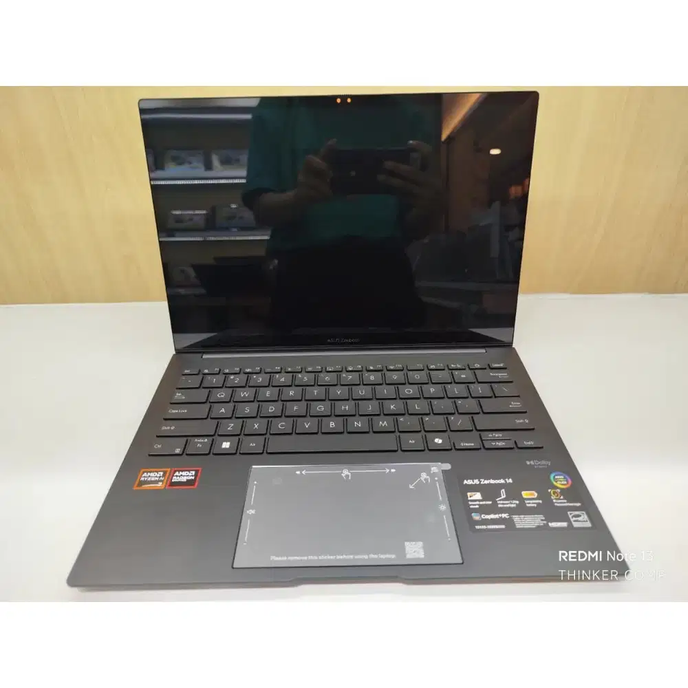 ASUS ZENBOOK 14 UM3406KA OLED AMD RYZEN AI 7 350 RAM 32GB TOUCH WIN11