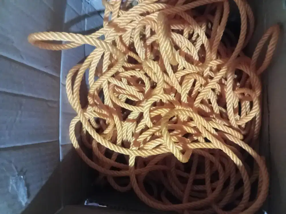 Tali tambang oren ukuran 8mm