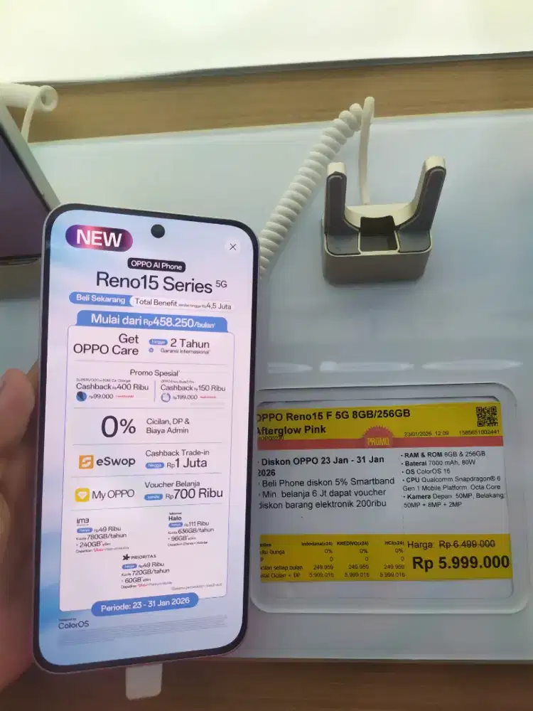 OPPO RENO 15 F 5G 8/256GB