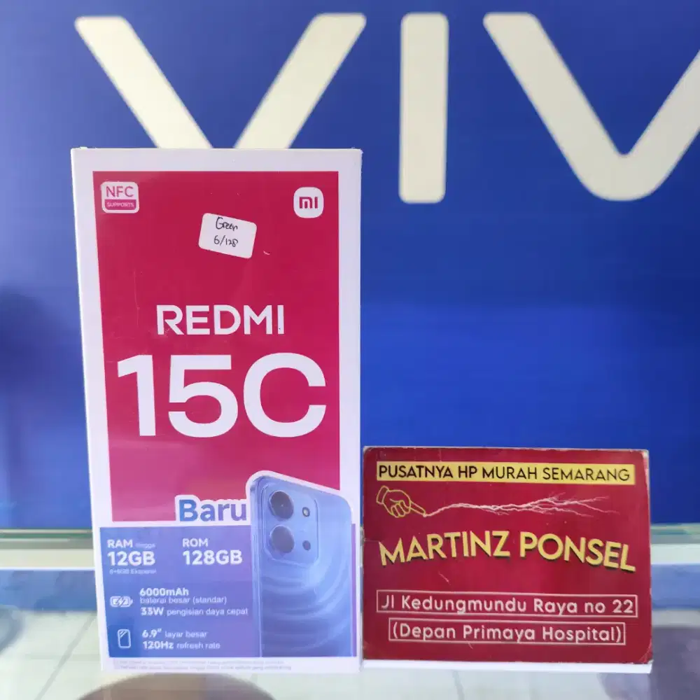 REDMI 15 C 6/128 GB NEW