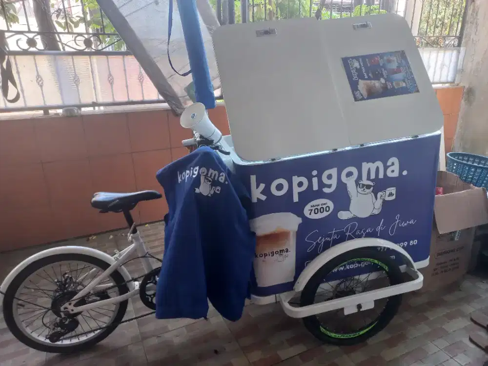 Gerobok gowes kopi