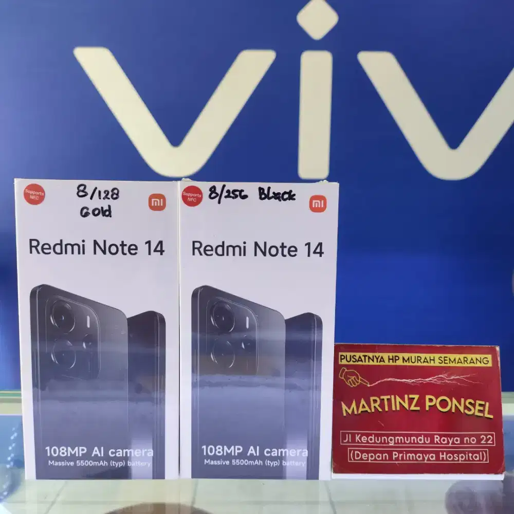 REDMI NOTE 14 8/128. 8/256 GB NEW