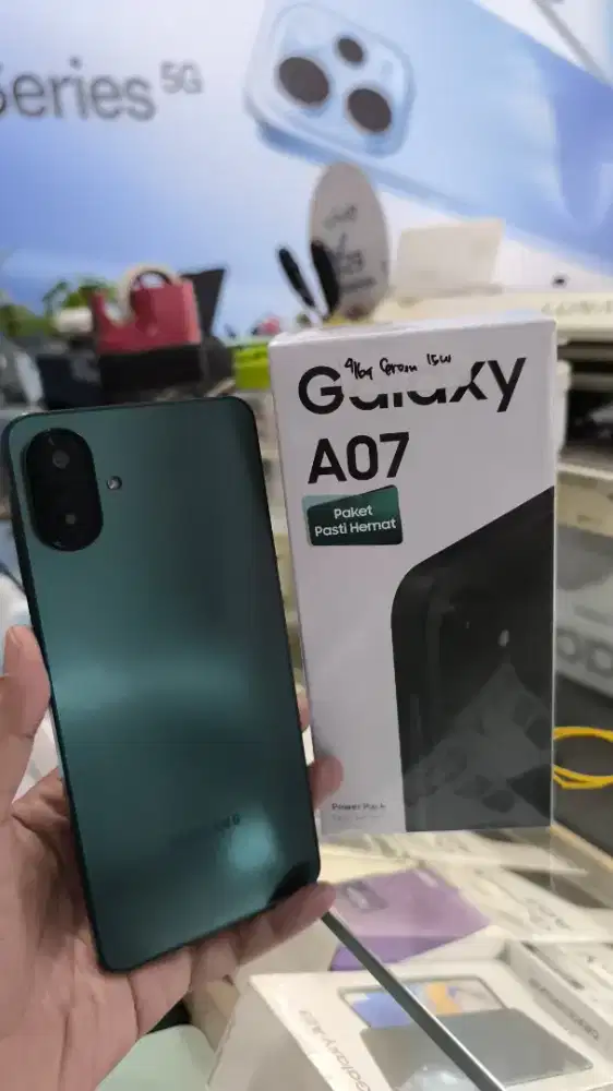 Di Jual hp new samsung a07 4+64