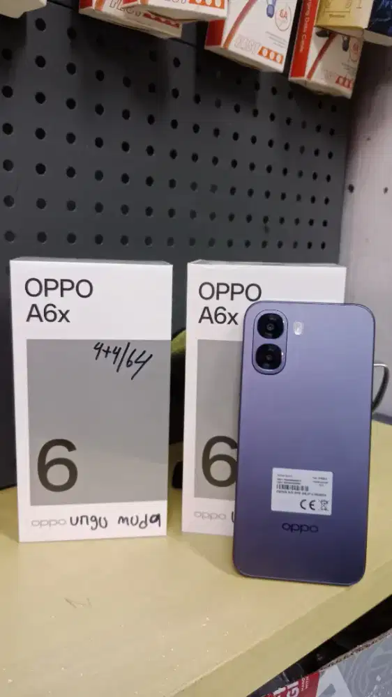 PROMO AMBYAR‼️Oppo A6x (4+4/64) Promo hp baru, segel dan murah