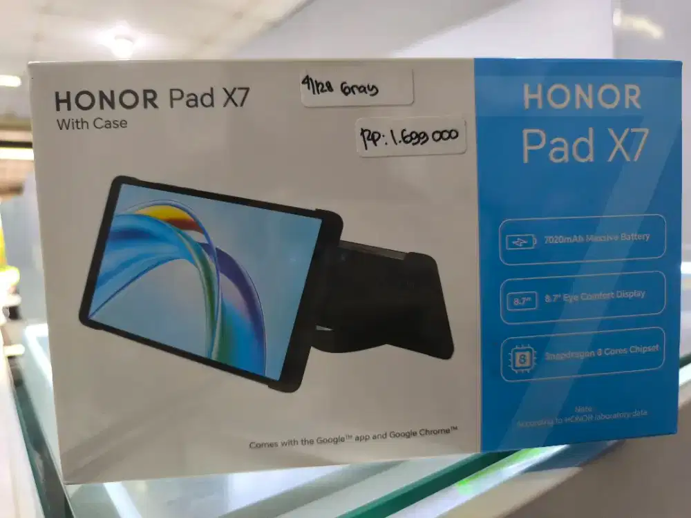 Di jual new tab honor x7 4+128