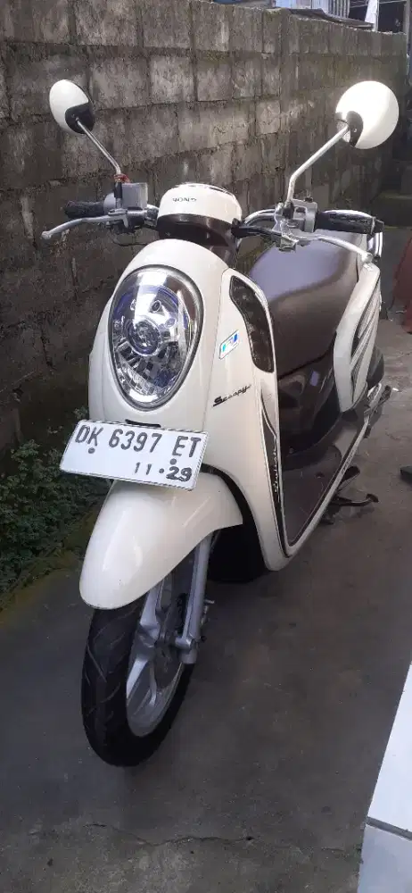Honda scoopy surat lengkap.ban masih tebaal