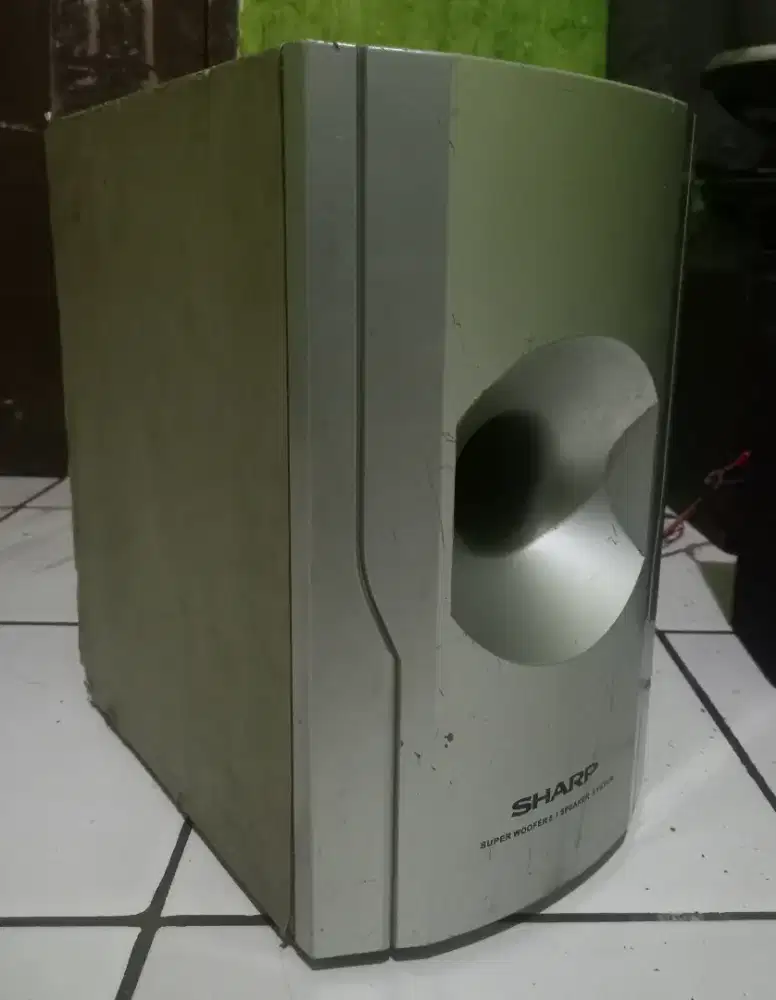 Speaker subwoofer sharp 5 inch pasif