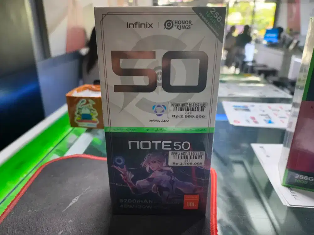INFINIX NOTE 50 RAM 8+8/256GB ATLANTIS DAHSYAT