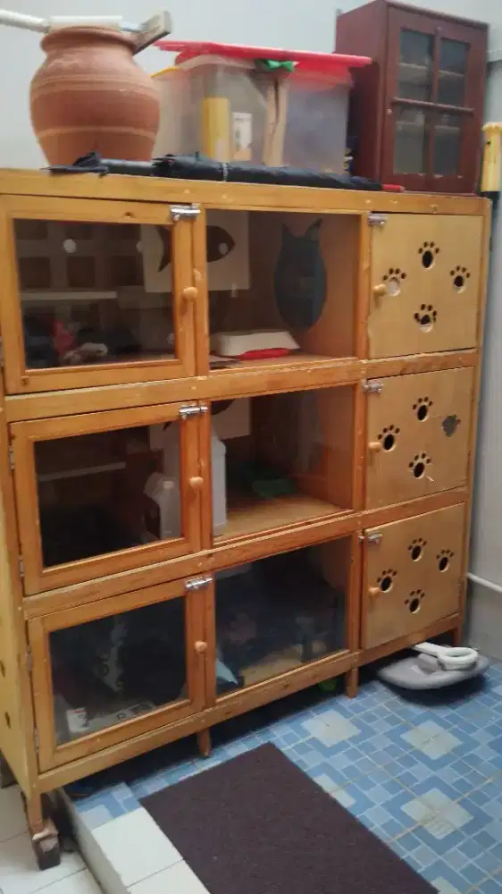 Dijual kandang kucing