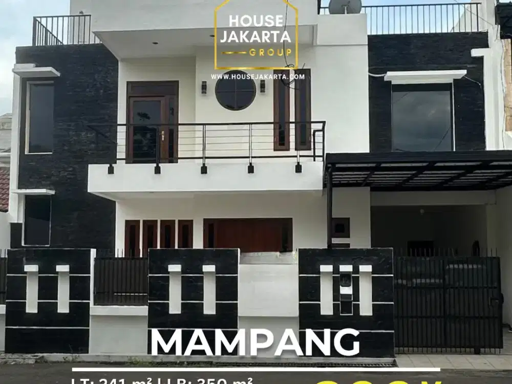 rumah siap huni area mampang dejat rs siloam