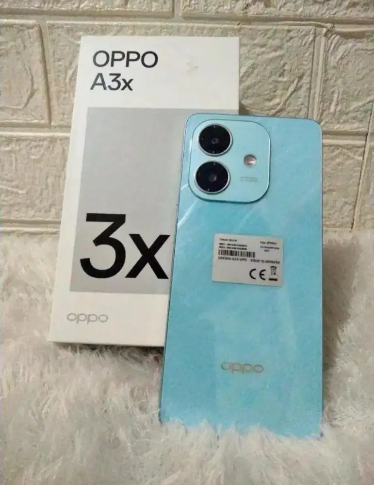 PROMO AMBYAR‼️OPPO A3x (4+4/128) Promo hp baru, segel dan murah