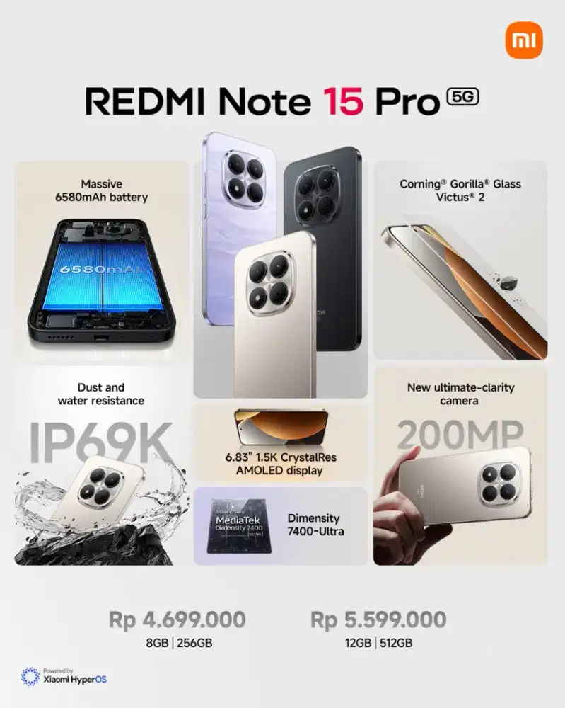 PO Redmi Note 15 Pro Series