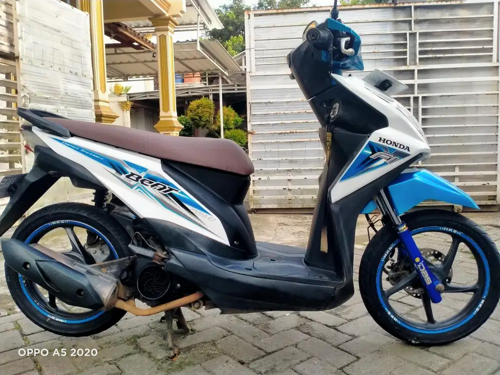 Honda beat FI lengkap motor sehat walafiat keterangan detail dibawah