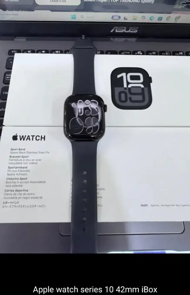 Iwatch Series 10 42 Mm garansi ibox