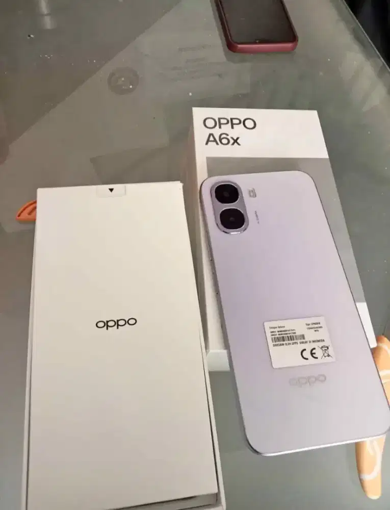 PROMO AMBYAR‼️Oppo A6x (8/128) Promo hp baru, segel dan murah