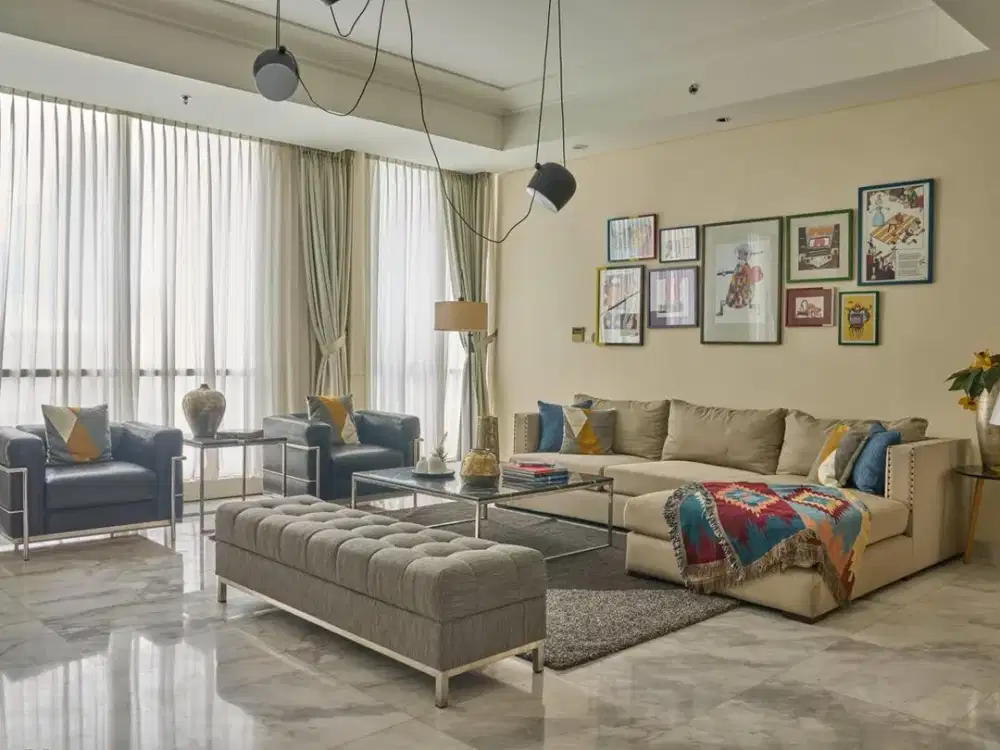 Disewakan Cepat Apartemen The Peak At Sudirman 3Br Luas 232M2 - Siap Huni Jakarta Selatans