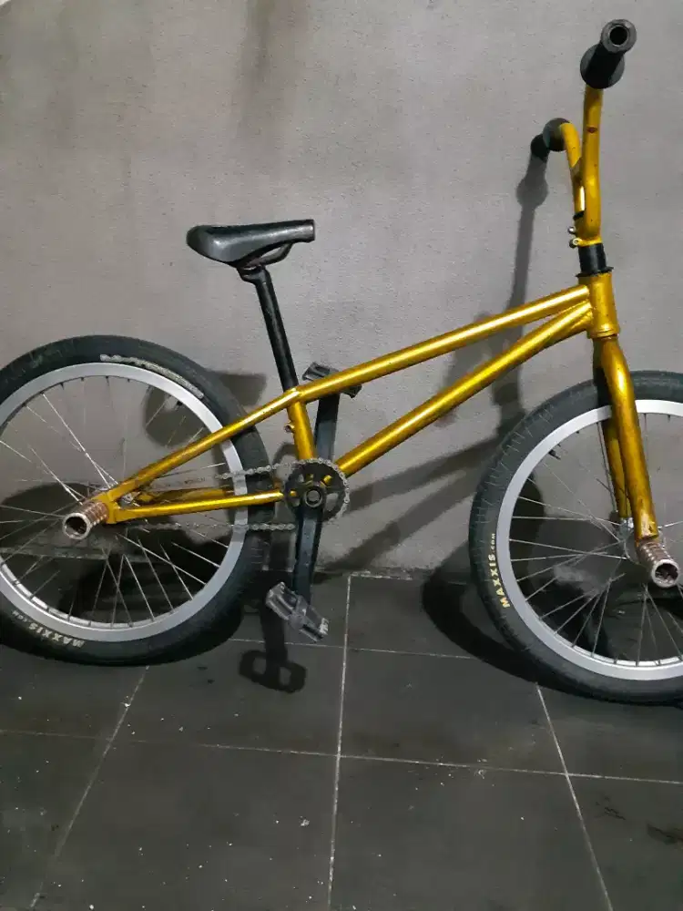 Bmx flatland freestyle