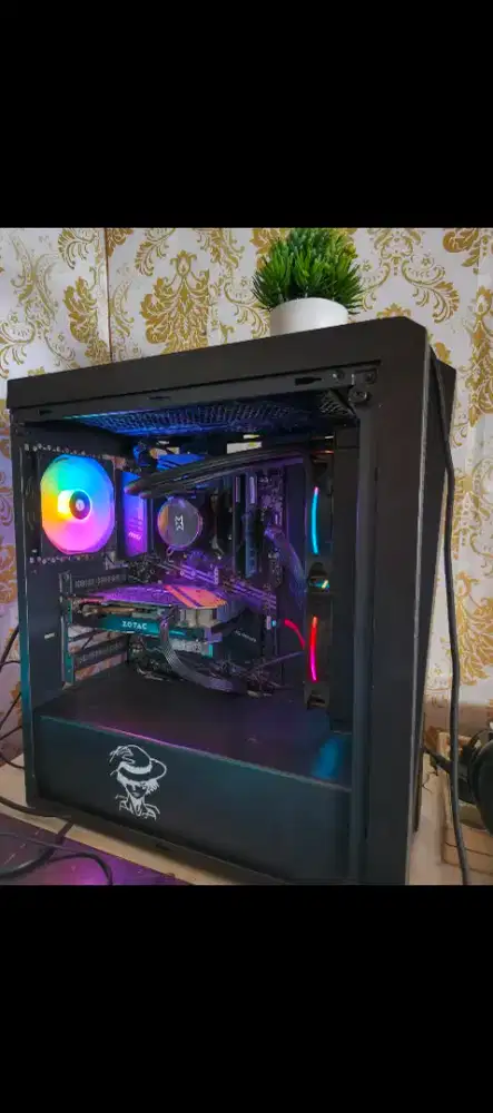 CPU Ryzen 5 5600X RAM 16 GB VGA GTX 1070 8 GB PSU Seasonic Titanium