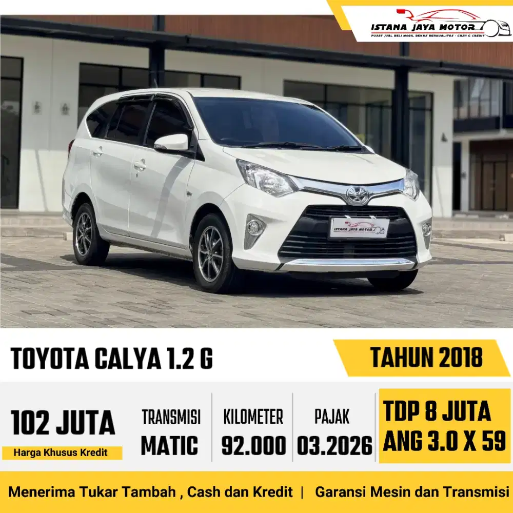 TOYOTA CALYA 1.2 G 2018
