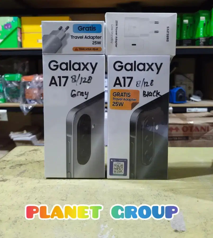 Samsung A17 lte jaminan garansi 12 bulan