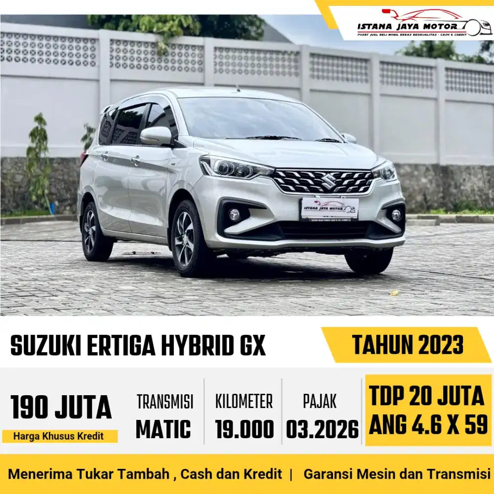 SUZUKI ERTIGA 1.5 GX HYBRID 2023