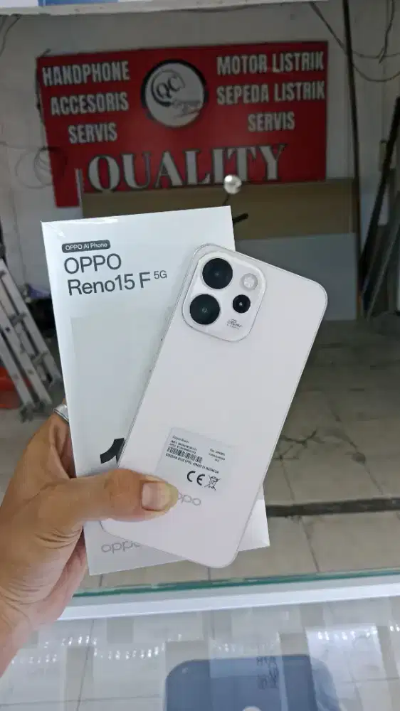 PROMO AMBYAR ‼️OPPO RENO 15F 5G NFC (8+8/256)Promo hp baru,segel murah