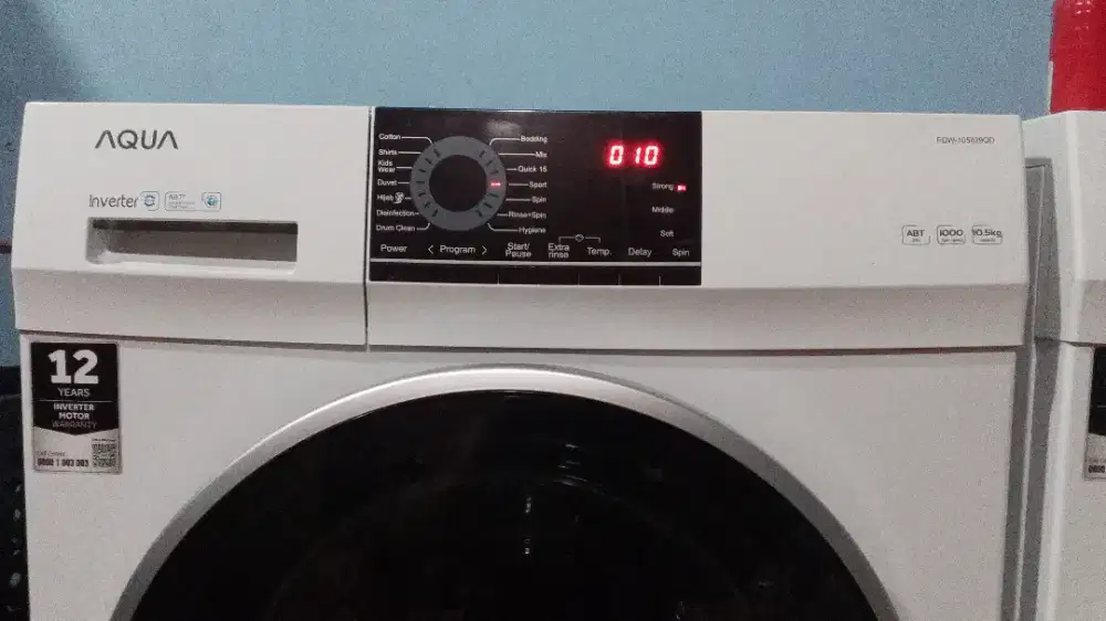 mesin cuci front loading