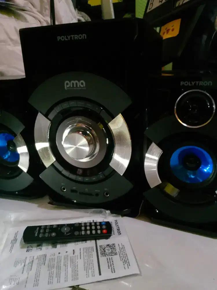 Speker Polytron blotot rms 150 Watt bass gelegarrrr