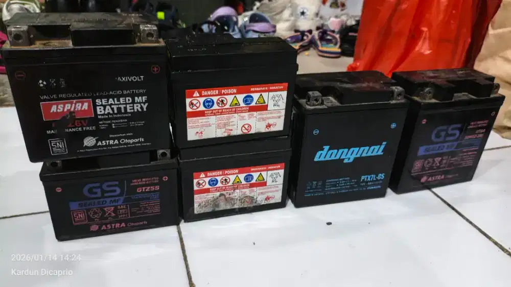 Aki Borongan Kondisi Bagus Tokcerr