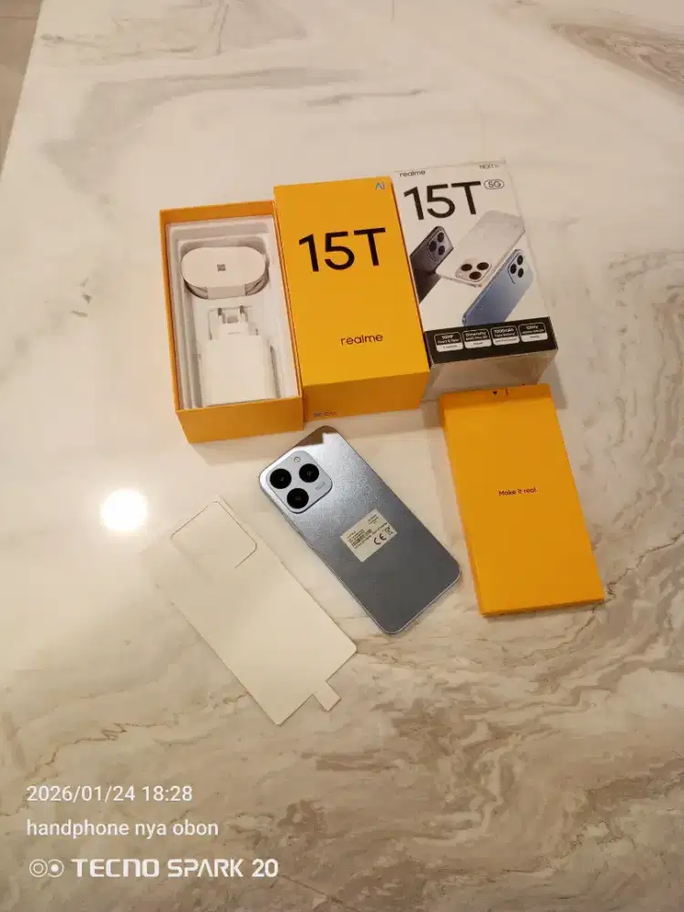Realme 15t 8/256 fullset like new