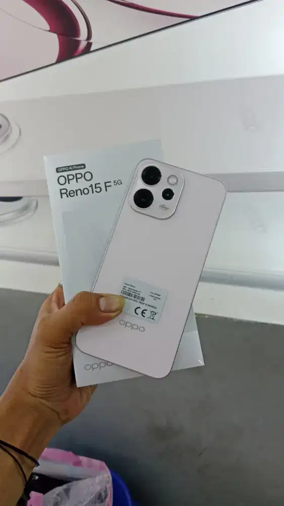 PROMO AMBYAR ‼️OPPO RENO 15F 5G NFC (8+8/256)Promo hp baru,segel murah