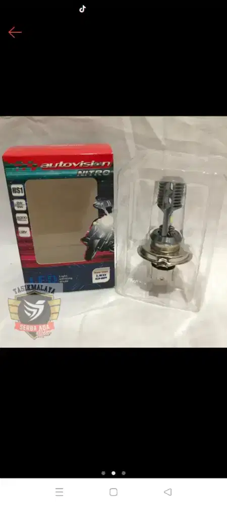 H4 led motor ya 50ribuan perbiji