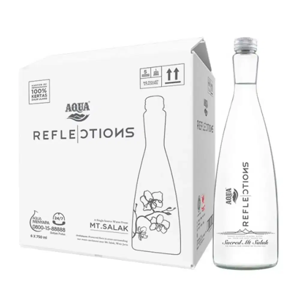 Aqua reflection 750ml baru