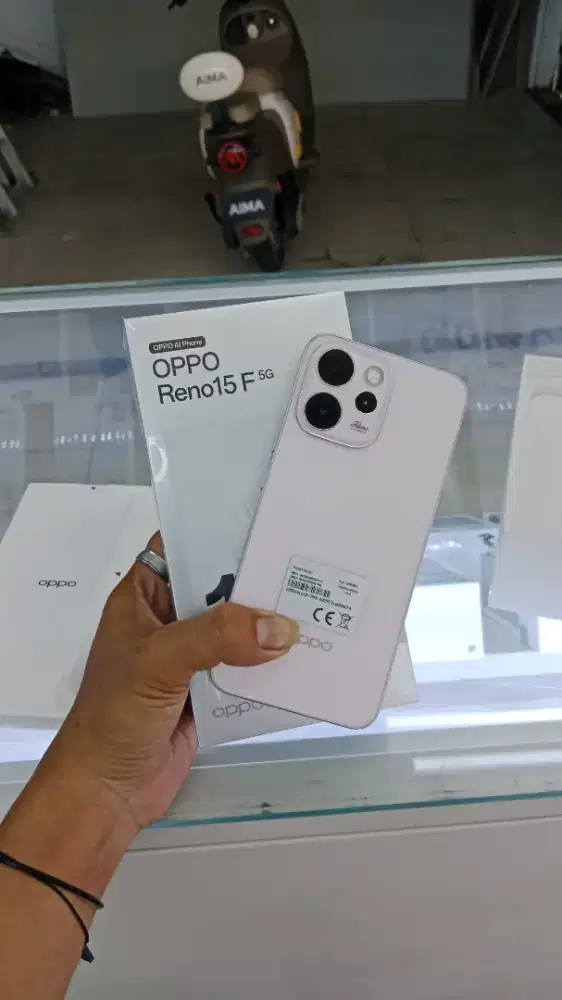 PROMO AMBYAR ‼️OPPO RENO 15F 5G NFC (8+8/256)Promo hp baru,segel murah